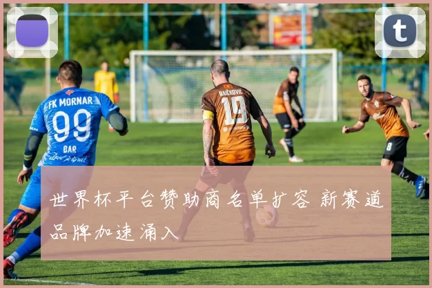 世界杯平台赞助商名单扩容 新赛道品牌加速涌入