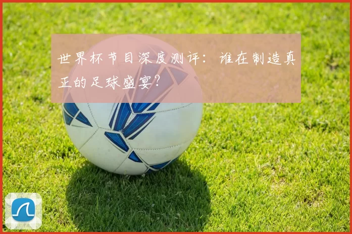 世界杯节目深度测评:谁在制造真正的足球盛宴?
