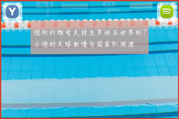 德约科维奇支持克罗地亚世界杯?小德的足球激情与国家队渊源